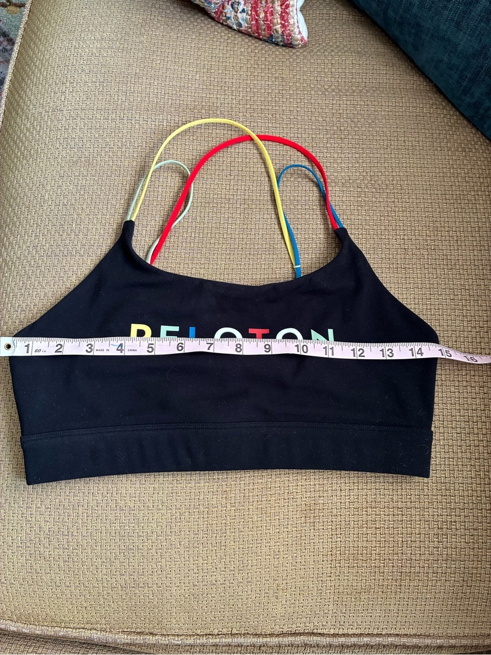 Peloton Black Sports Bra- M - Picture 8 of 11